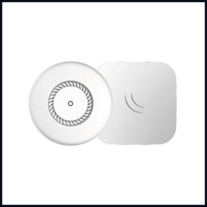 MikroTik cAP ac (RbcAPGi-5acD2nD) – Point Accès Wi-Fi 5 bi-bande plafonnier, 2 ports Gigabit, PoE entrée et sortie